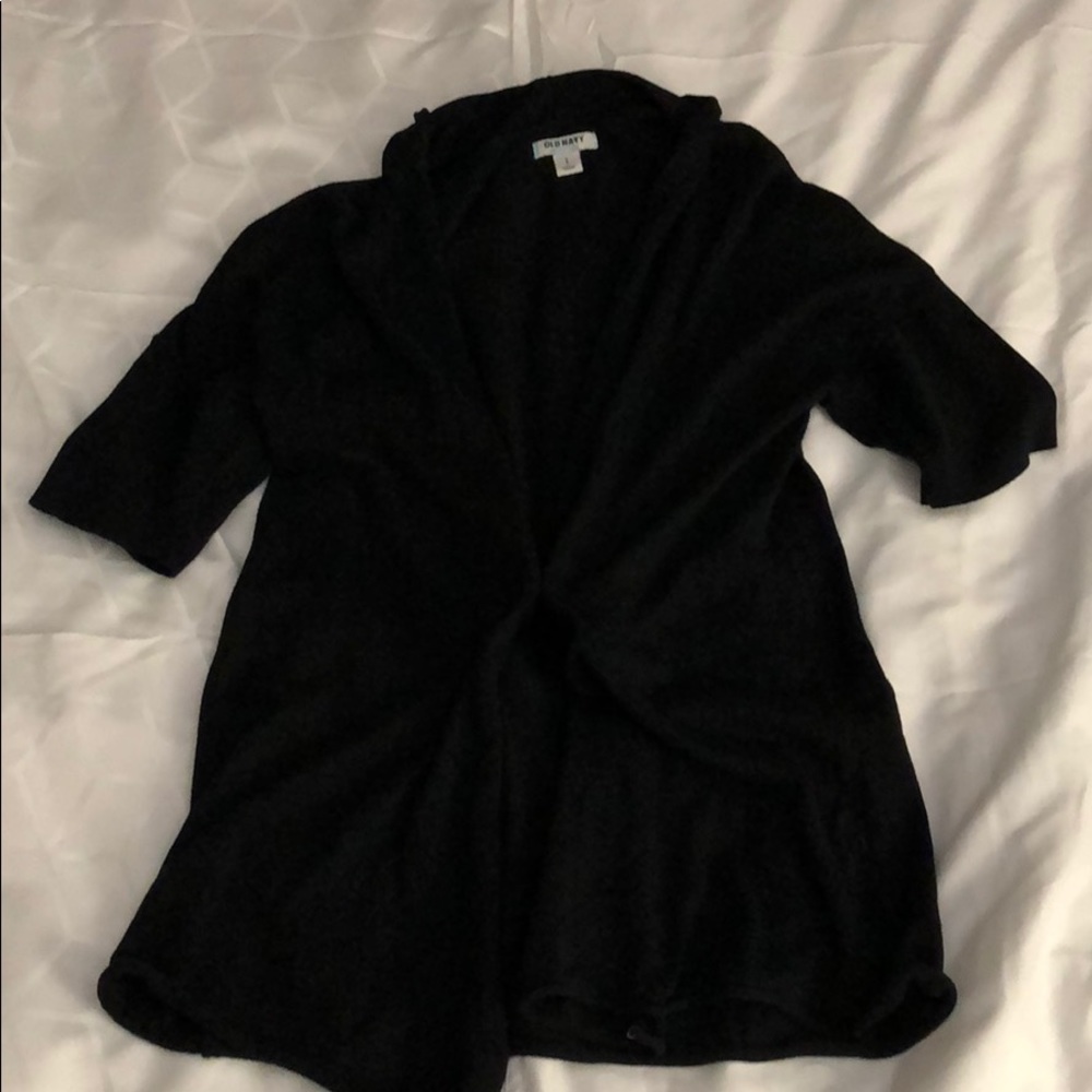 Short sleeve cardigan